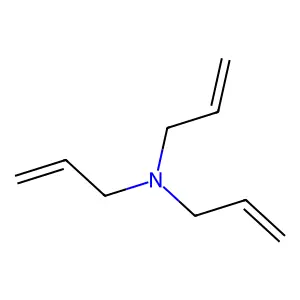 三烯丙胺 structure