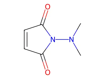 1-(Dimethylamino)pyrrole-2,5-dione structure
