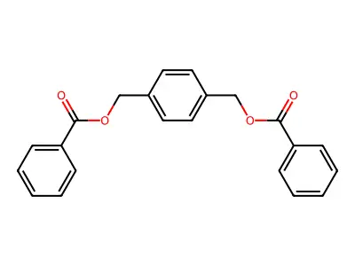 1,4-Benzenedimethanol, 1,4-dibenzoate structure