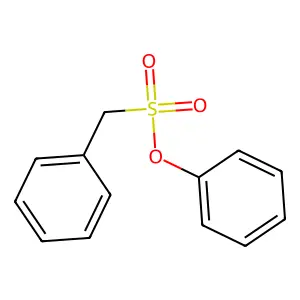 Phenyl phenylmethanesulfonate structure