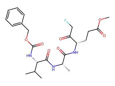 Z-VAE(OMe)-fmk structure