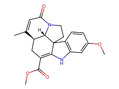 3-Oxo-11-methoxytabersonine structure