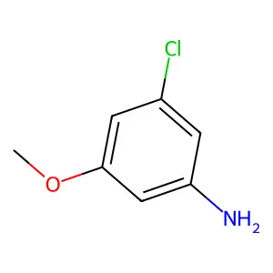 3-Chloro-5-methoxyaniline structure