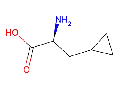 N-(Cyclopropylmethyl)glycine structure