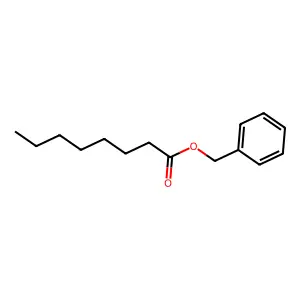 Benzyl octanoate structure