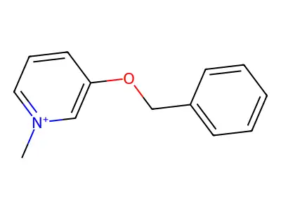 3-(Benzyloxy)-1-methylpyridinium structure