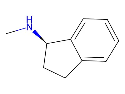 N-Methyl-1(R)-aminoindan structure