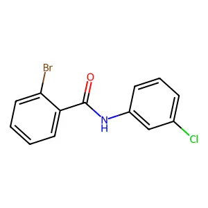 2-bromo-N-(3-chlorophenyl)benzamide structure