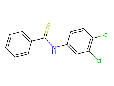 Benzenecarbothioamide, N-(3,4-dichlorophenyl)- structure