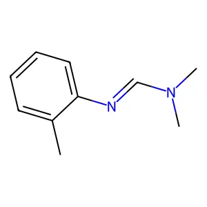 N,N-二甲基-N'-(2-甲苯基)甲脒 structure