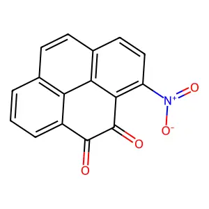 4,5-Pyrenedione, 3-nitro- structure