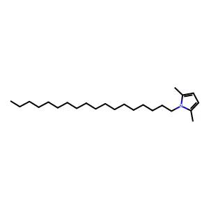 2,5-Dimethyl-1-octadecylpyrrole structure