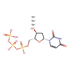 2'-脱氧尿苷-5'-三磷酸 structure