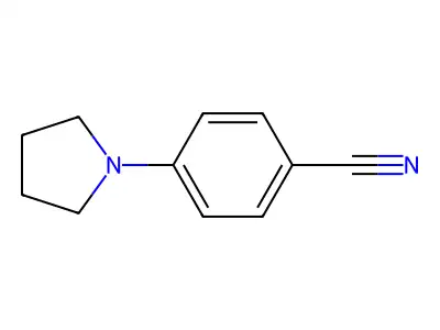 4-(1-Pyrrolidinyl)benzonitrile structure