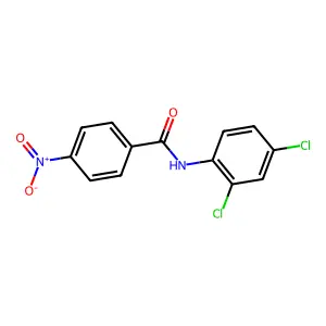 N-(2,4-dichlorophenyl)-4-nitrobenzamide structure