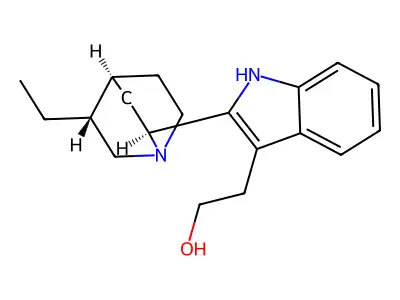 Dihydrocinchonamine structure