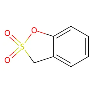 3H-1,2-Benzoxathiole, 2,2-dioxide structure