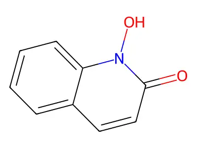 1-Hydroxy-2(1H)-quinolinone structure