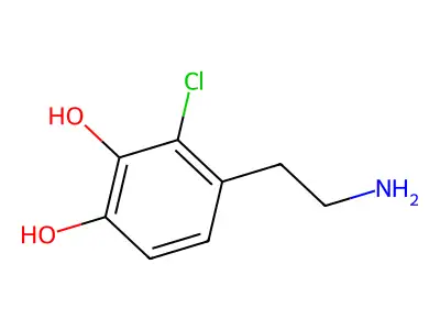 2-氯多巴胺 structure