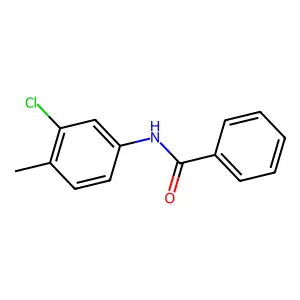 N-(3-chloro-4-methylphenyl)benzamide structure