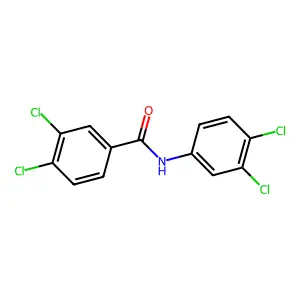 3,4-dichloro-N-(3,4-dichlorophenyl)benzamide structure