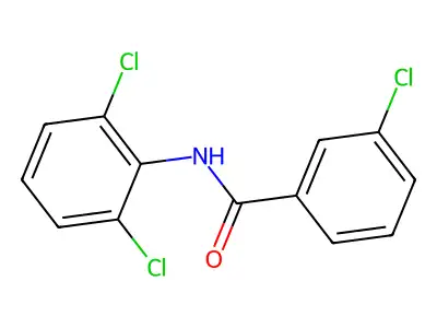 2',3,6'-Trichlorobenzanilide structure
