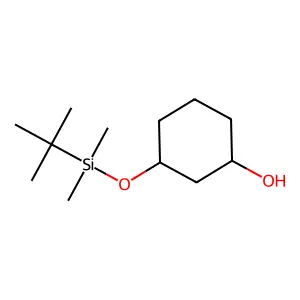 3-(Tert-butyldimethylsilyl)oxy-1-cyclohexanol structure