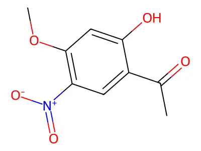 1-(2-Hydroxy-4-methoxy-5-nitrophenyl)ethan-1-one structure