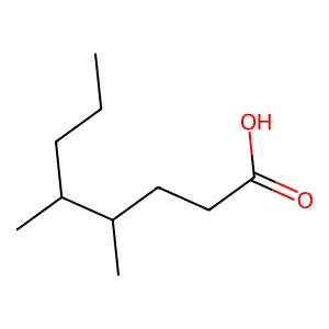 4,5-二甲基辛酸 structure