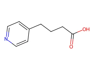 4-Pyridinebutanoic acid structure