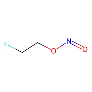 Ethanol, 2-fluoro-, nitrite structure
