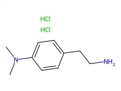 4-Dimethylaminophenethylamine structure