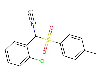 1-Chloro-2-(isocyano(tosyl)methyl)benzene structure