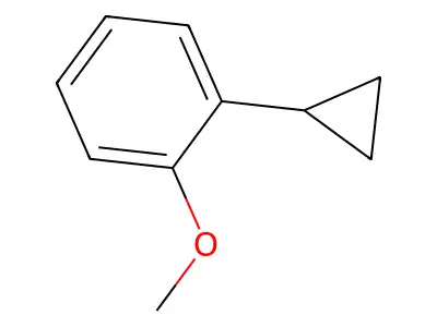 1-Cyclopropyl-2-methoxybenzene structure