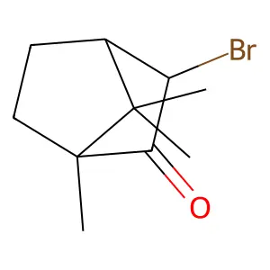 (+)-3-Bromocamphor structure