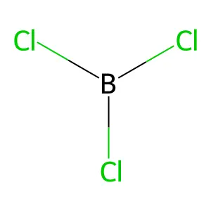 三氯化硼 structure