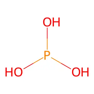 亞磷酸 structure
