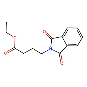 2H-Isoindole-2-butanoic acid, 1,3-dihydro-1,3-dioxo-, ethyl ester structure