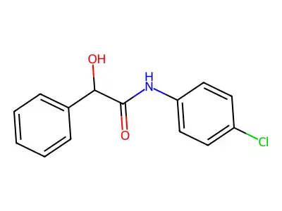 N-(4-Chlorophenyl)-alpha-hydroxybenzeneacetamide structure