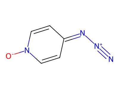 4-Azido-1-oxo-1lambda~5~-pyridine structure