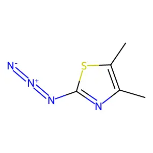 2-Azido-4,5-dimethyl-1,3-thiazole structure