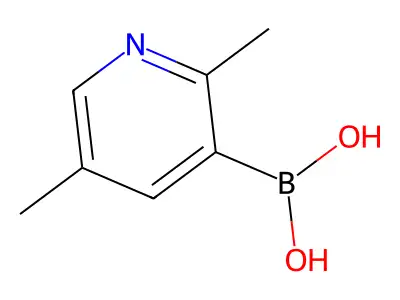 2,4-Dimethylpyridine-3-boronic acid structure