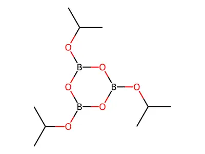Triisopropoxyboroxine structure