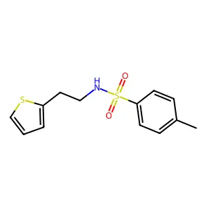 4-Methyl-N-[2-(thiophen-2-yl)ethyl]benzene-1-sulfonamide structure