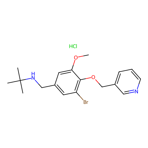C18H24BrClN2O2 structure