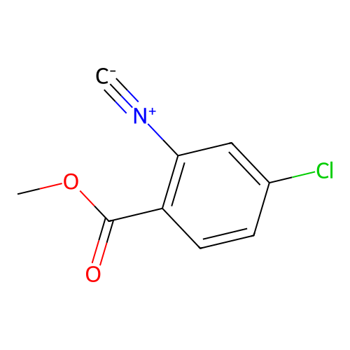 Methyl 4-chloro-2-isocyanobenzoate structure