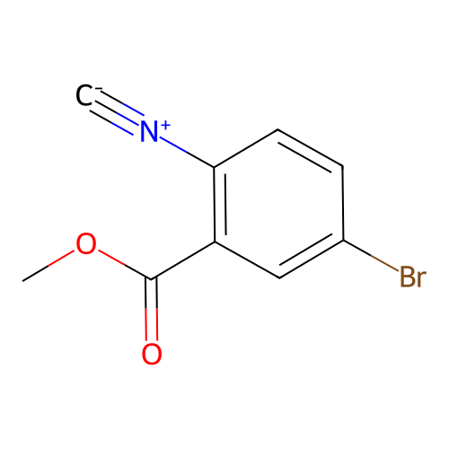 Methyl 5-bromo-2-isocyanobenzoate structure
