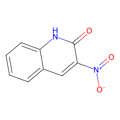 2(1H)-Quinolinone, 3-nitro- structure