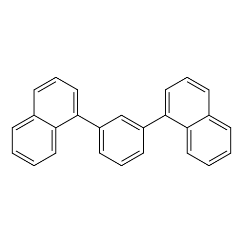 1-[3-(1-Naphthyl)phenyl]naphthalene structure