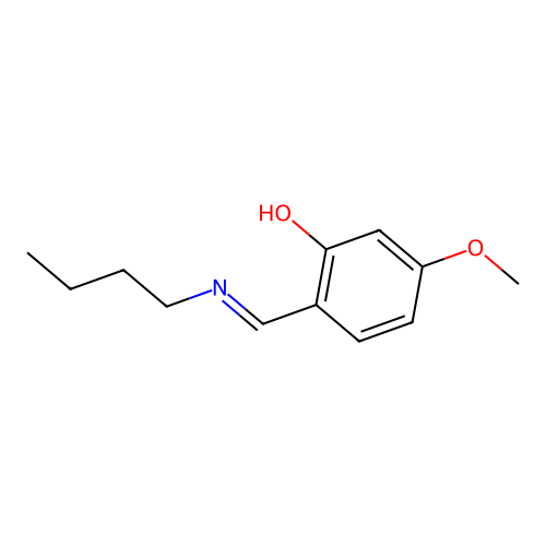 6-(Butylaminomethylidene)-3-methoxycyclohexa-2,4-dien-1-one structure